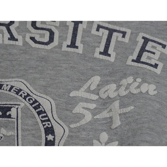 2016 Universite Paris Sorbonne Crewneck Sweatshirt XL Gray French Collegiate - Picture 3 of 6